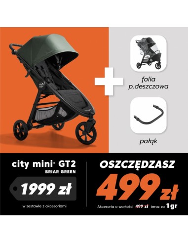 BBJ WOZEK CITY MINI GT2 PROMO FOLIA PALAK B.GREE