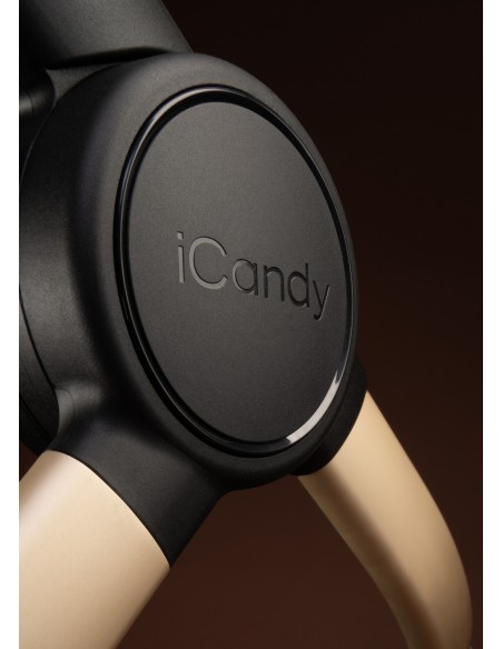 Icandy - Peach 7 Bliźniak - Wózek 2W1 Z Akcesoriami Podstawowymi - Biscotti/blonde