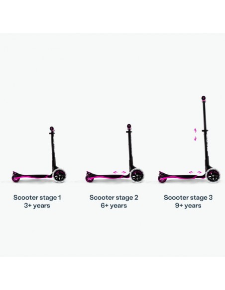 Smartrike - Hulajnoga 3W1 Xtend Scooter - Pink