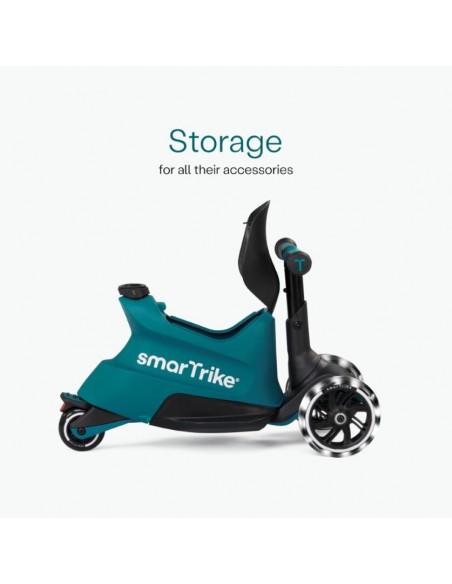 Smartrike - Hulajnoga 4W1 Xtend Scooter + Ride-On - Teal