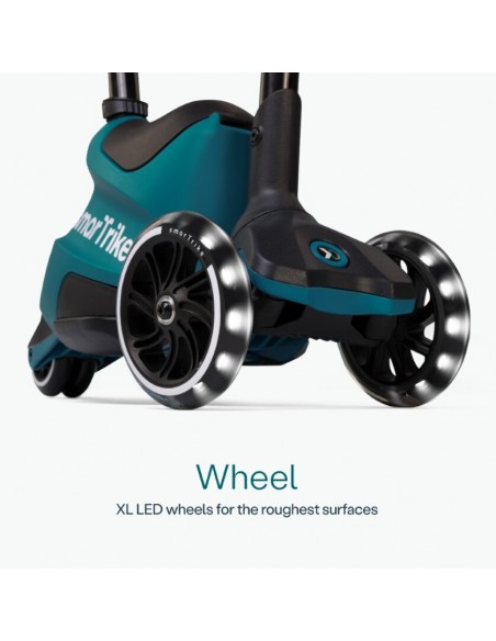 Smartrike - Hulajnoga 4W1 Xtend Scooter + Ride-On - Teal