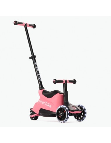 Smartrike - Hulajnoga 4W1 Xtend Scooter + Ride-On - Salmon Pink