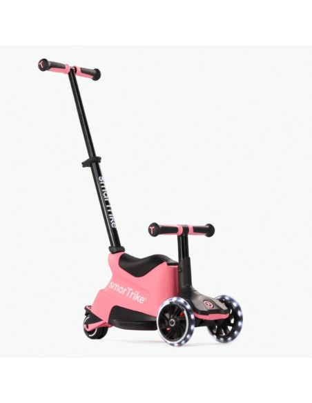 Smartrike - Hulajnoga 4W1 Xtend Scooter + Ride-On - Salmon Pink