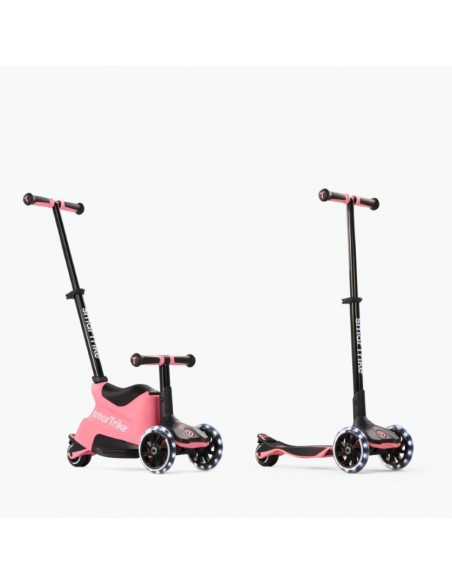 Smartrike - Hulajnoga 4W1 Xtend Scooter + Ride-On - Salmon Pink