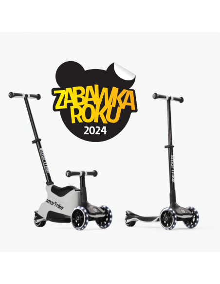 Smartrike - Hulajnoga 4W1 Xtend Scooter + Ride-On - Cool Grey