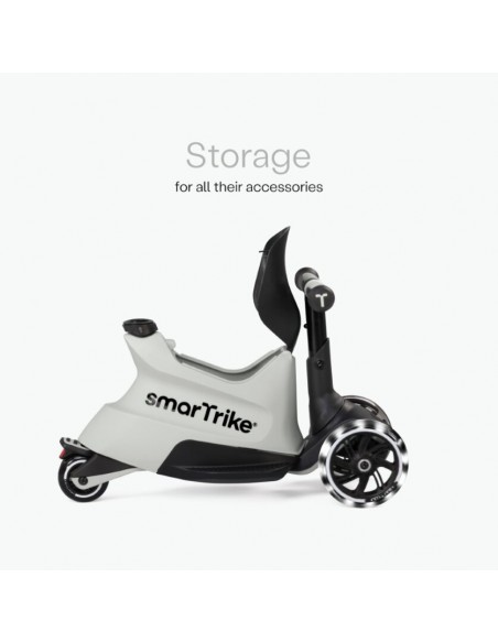 Smartrike - Hulajnoga 4W1 Xtend Scooter + Ride-On - Cool Grey