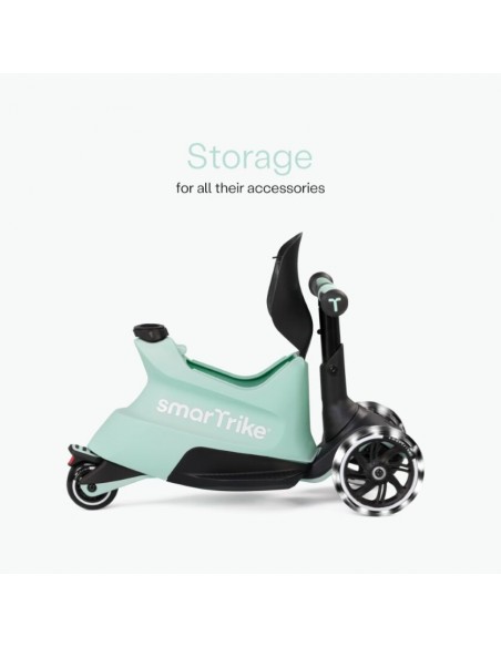 Smartrike - Hulajnoga 4W1 Xtend Scooter + Ride-On - Soft Green