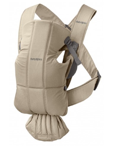 Babybjorn Mini Woven – Nosidełko, Beżowe