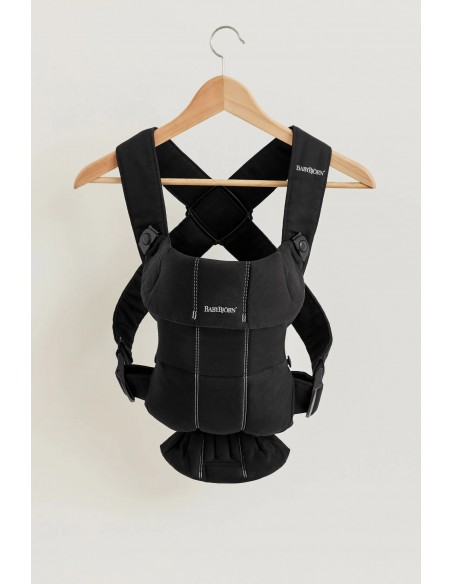 Babybjorn Mini Woven – Nosidełko, Czarny