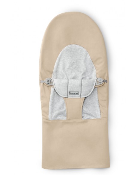 Babybjorn - Poszycie Do Leżaczka Balance Soft, Woven/jersey, Beż/szary