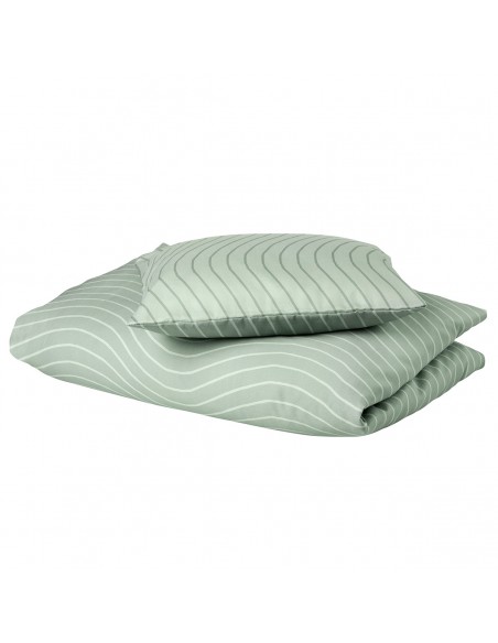 Leander - Pościel Niemowlęca Woodland, Organic Cotton, 70X100 Cm, Sage Green