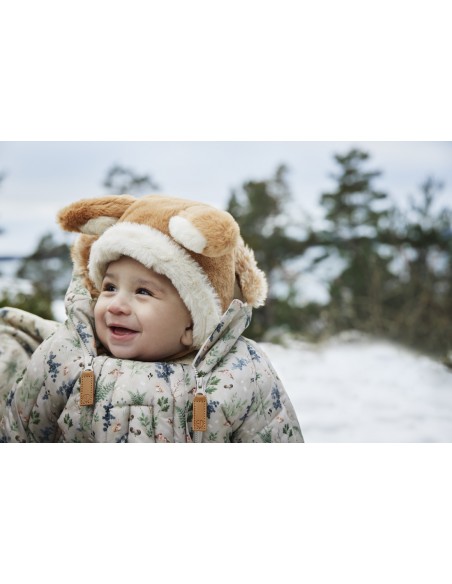 Elodie Details - Czapka Winter Bonnet - Bunny Darling - 6-12 M-Cy