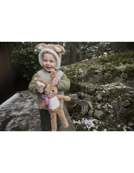 Elodie Details - Czapka Winter Bonnet - Bunny Darling - 6-12 M-Cy