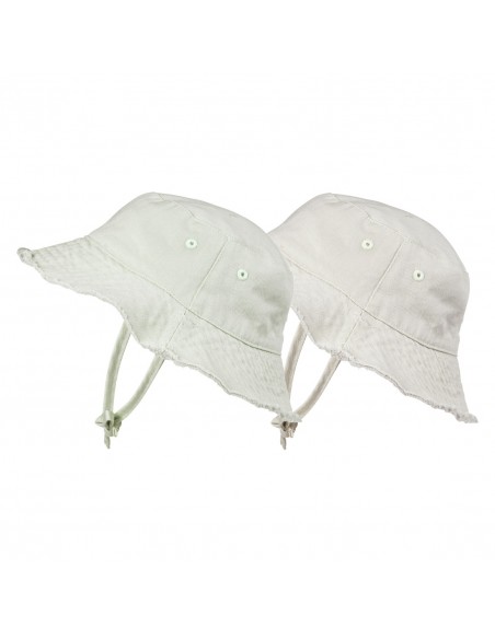 Elodie Details - Dwustronny Kapelusz Bucket Hat - Gelato Green - 6-12 M-Cy