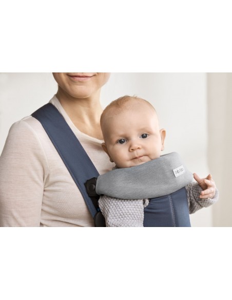 Babybjorn - Śliniaczek Do Nosidełka Babybjorn Mini/move,  Jersey Jasny Szary