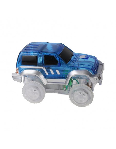 Cleverclixx - Race Track Car Blue