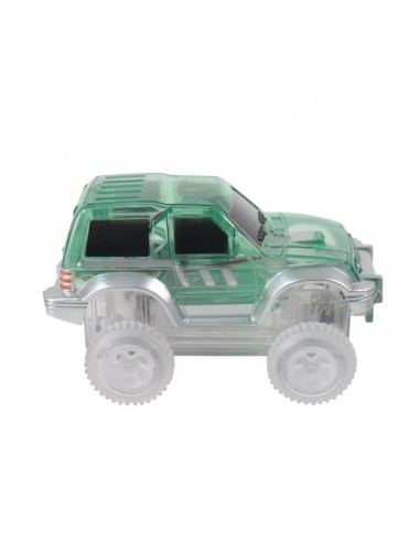 Cleverclixx - Race Track Car  Pastel Green