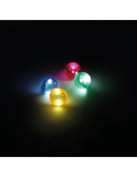 Cleverclixx - Klocki Magnetyczne Ball Run Dazzling Lights Pack Intense - 100 El.