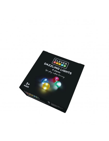 Cleverclixx - Klocki Magnetyczne Balls Pack Dazzling Lights - 4 El.