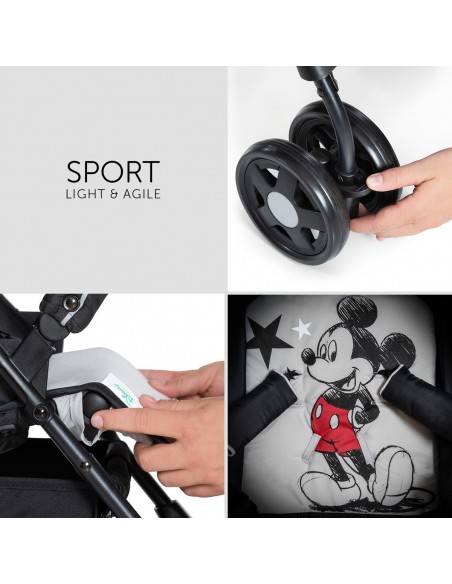 hauck wózek Sport Mickey Stars Wózki spacerowe