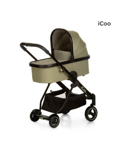 iCoo wózek 3w1 Acrobat XL Plus Trio Set Diamond Olive - Outlet Outlet 2