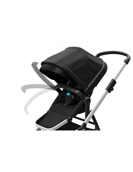 Wózek spacerowy Thule Sleek Midnight Black Wózki spacerowe