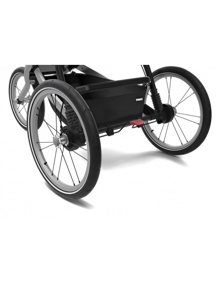 Thule - Wózek Glide 2 Jet Aluminium/Jet Black 2021 Wózki spacerowe